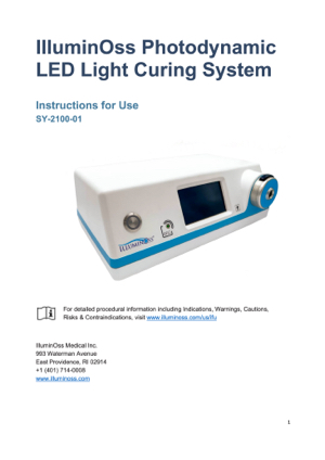 IlluminOss Photodynamic LED Light Curing System (900785)